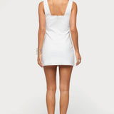 Adanna Side Slit Mini Dress