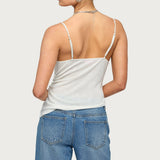 Asymmetric Cowl Neck Tank Top