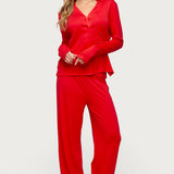 Justina Button Up Top