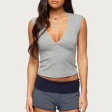 Balentina V Neck Tank Top