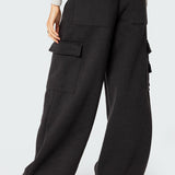 Wide Leg Cargo Joggers