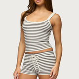 Lillian Striped Knit Tank Top