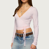 Malenna Wrap Top