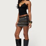 Zasha Clear Straps V Neck Top