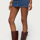 Camelia Denim Mini Skort