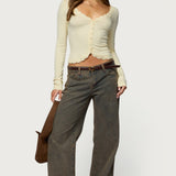 Gayle Lacey Button Up Top