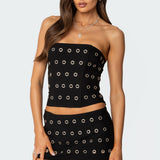 Arlette Grommet Strapless Corset