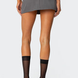 Angela Tailored Mini Skort