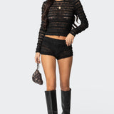 Maisley Sheer Lace Top