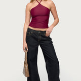 Alaynah Halter Top