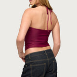 Alaynah Halter Top