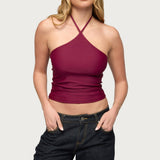 Alaynah Halter Top