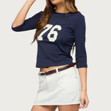Seventy Six Quarter Sleeve T Shirt