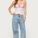 Tilly Mixed Print Top