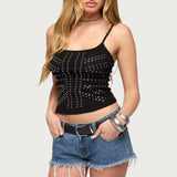 Union Jack Grommet Tank Top