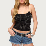 Union Jack Grommet Tank Top