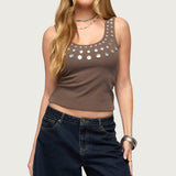 Beach Babe Scoop Tank Top