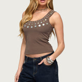 Beach Babe Scoop Tank Top