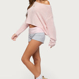 Emmey Contrast Foldover Shorts