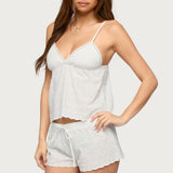 Talula Eyelet Babydoll Top