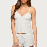 Talula Eyelet Babydoll Top