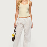 Aspyn V Neck Ribbed Tank Top