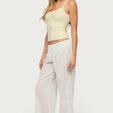 Aspyn V Neck Ribbed Tank Top