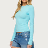Galah Ribbed Long Sleeve T Shirt