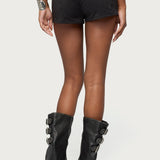 Sloane Faux Suede Micro Shorts