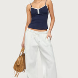 Petite Kamari Low Rise Wide Joggers