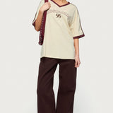 Australia 96 Contrast Oversized T Shirt