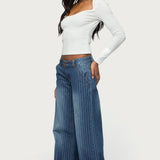 Ximena Scoop Neck Top