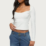 Ximena Scoop Neck Top