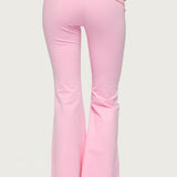 Petite Naomi Foldover Flared Leggings