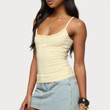 Oksana Henley Tank Top
