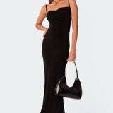 Clea Open Back Maxi Dress