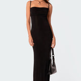 Clea Open Back Maxi Dress