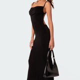 Clea Open Back Maxi Dress