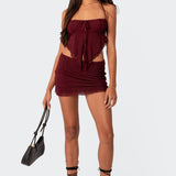 Ariyah Mesh Mini Skirt