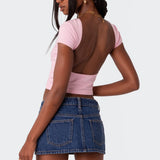 Bambi Open-Back T-Shirt