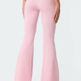Naomi Foldover Flared Leggings