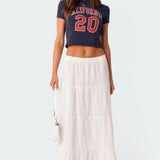Charlotte Tiered Maxi Skirt