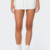 Bayside Slitted Micro Skort