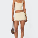 Fiona Cinched Knit Top