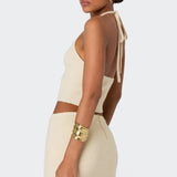 Fiona Cinched Knit Top