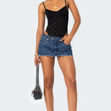 Raven Cupped Eyelet Bodysuit