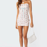 Jules Printed Mini Dress