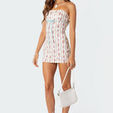 Jules Printed Mini Dress