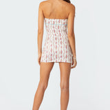 Jules Printed Mini Dress