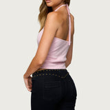 Hollis Knit Halter Top